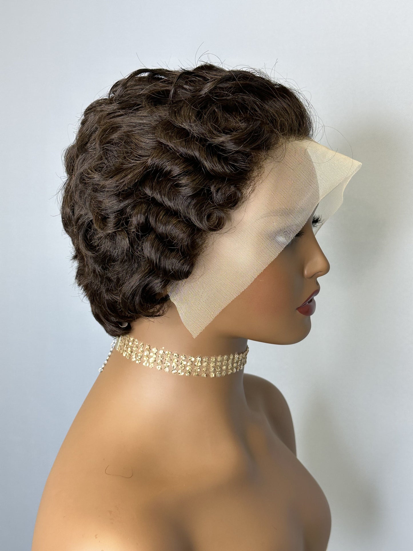 Fashion Pixie Cut Glueless 13x4 Frontal Lace Short Wig