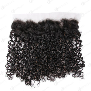 Hot Beauty Hair 13x4 Lace Frontal Hair Small Kinky Curl Closure