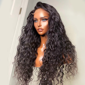 Transparent Swiss HD Lace 5x5 Closure Wet and Wavy Lace Wig