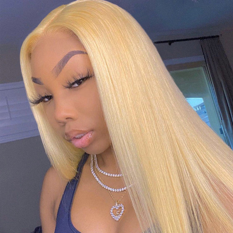 Gorgeous Blonde #613 5x5 Lace Closure Wig