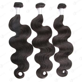 Hot Beauty Hair Peruvian 3 Bundles Body Wave 100% Virgin Human Hair Weave