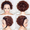 Hot Beauty Hair Popular Bouncy Curly Bob Frontal Lace Wig