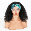 Hot Beauty Hair Headband Wig Jerry Curl(Get Free Headband Set)