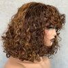 Hot Beauty Hair High Density Curly Bang Wig
