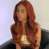 Pumpkin Spice Glueless 13x4 Frontal Lace Wig