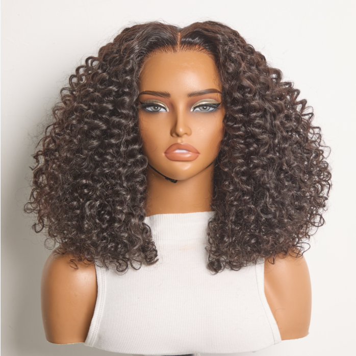 Hot Beauty Hair 5*5 HD Closure Trendy Water Wave Natural Color/ #4 Color/ #TB99J Color Wig