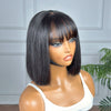 SDD 4×4 closure Bob Wig With Bang