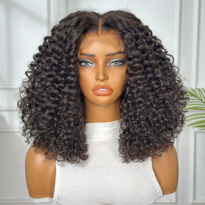 Hot Beauty Hair 5*5 HD Closure Trendy Water Wave Natural Color/ #4 Color/ #TB99J Color Wig