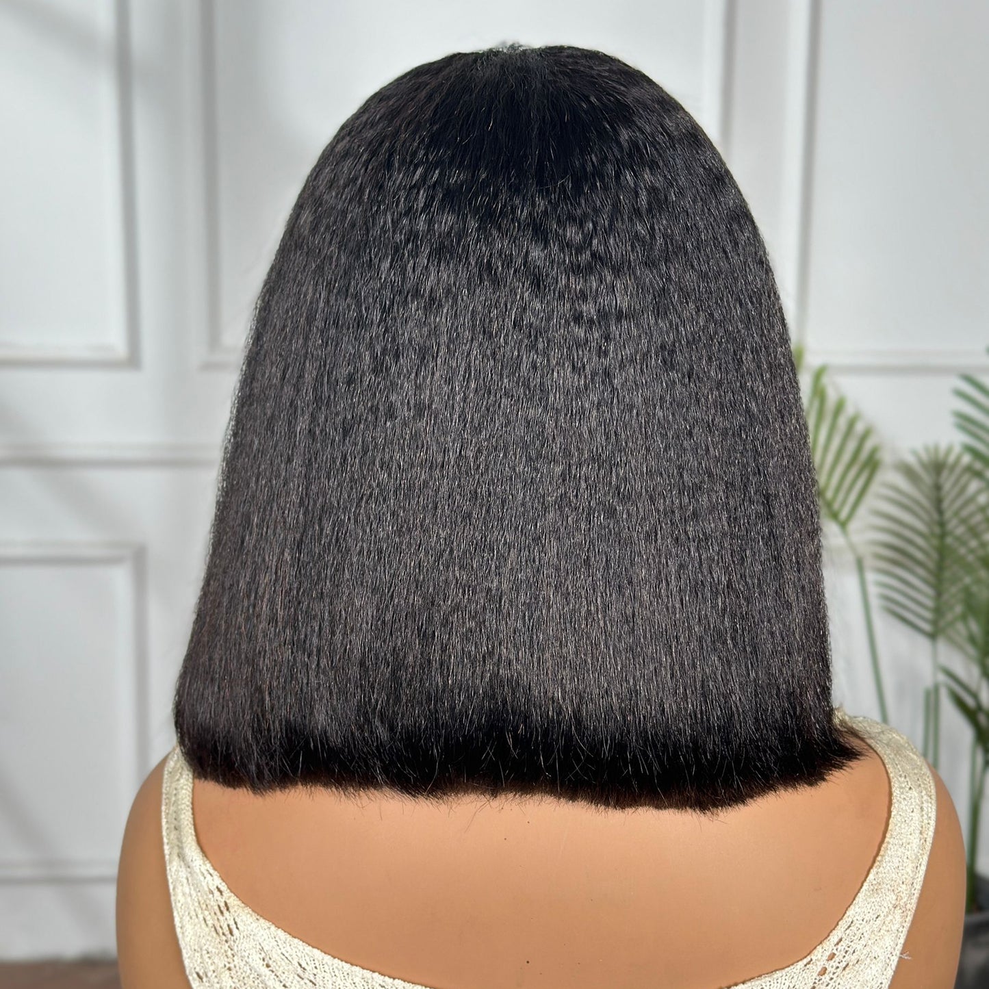 LuxRoot Hairline 13×4 HD Lagos Hairline Kinky Straight Wig