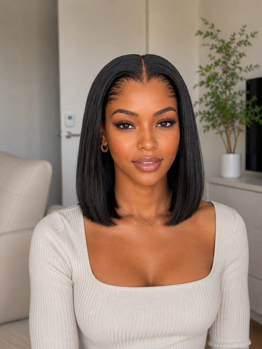 13*4 HD Frontal Exclusive Lagos Hairline Bob Wig