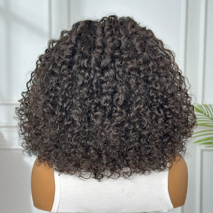Hot Beauty Hair 5*5 HD Closure Trendy Water Wave Natural Color/ #4 Color/ #TB99J Color Wig