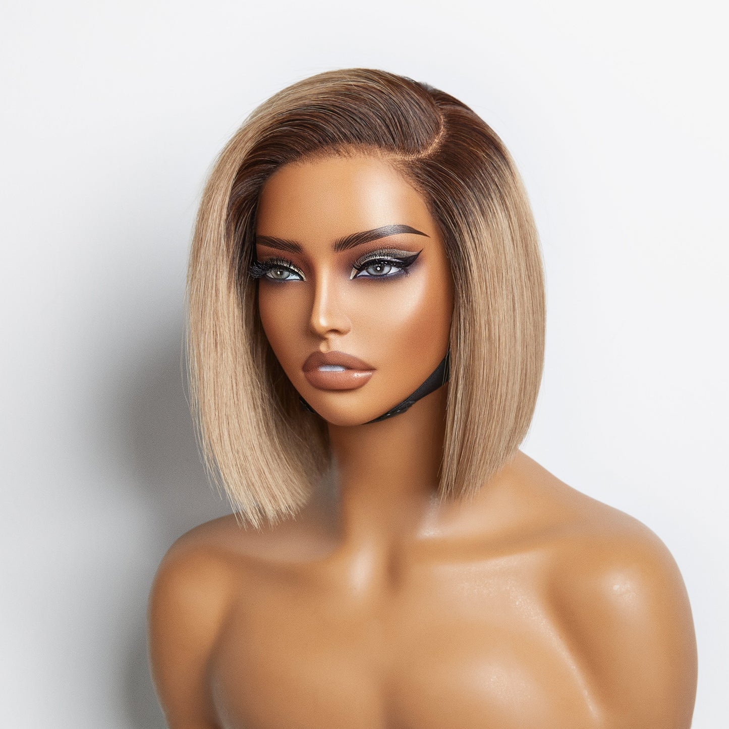 Hot Beauty Hair Tb/Blonde Color T Part Lace Wig Bob Wig