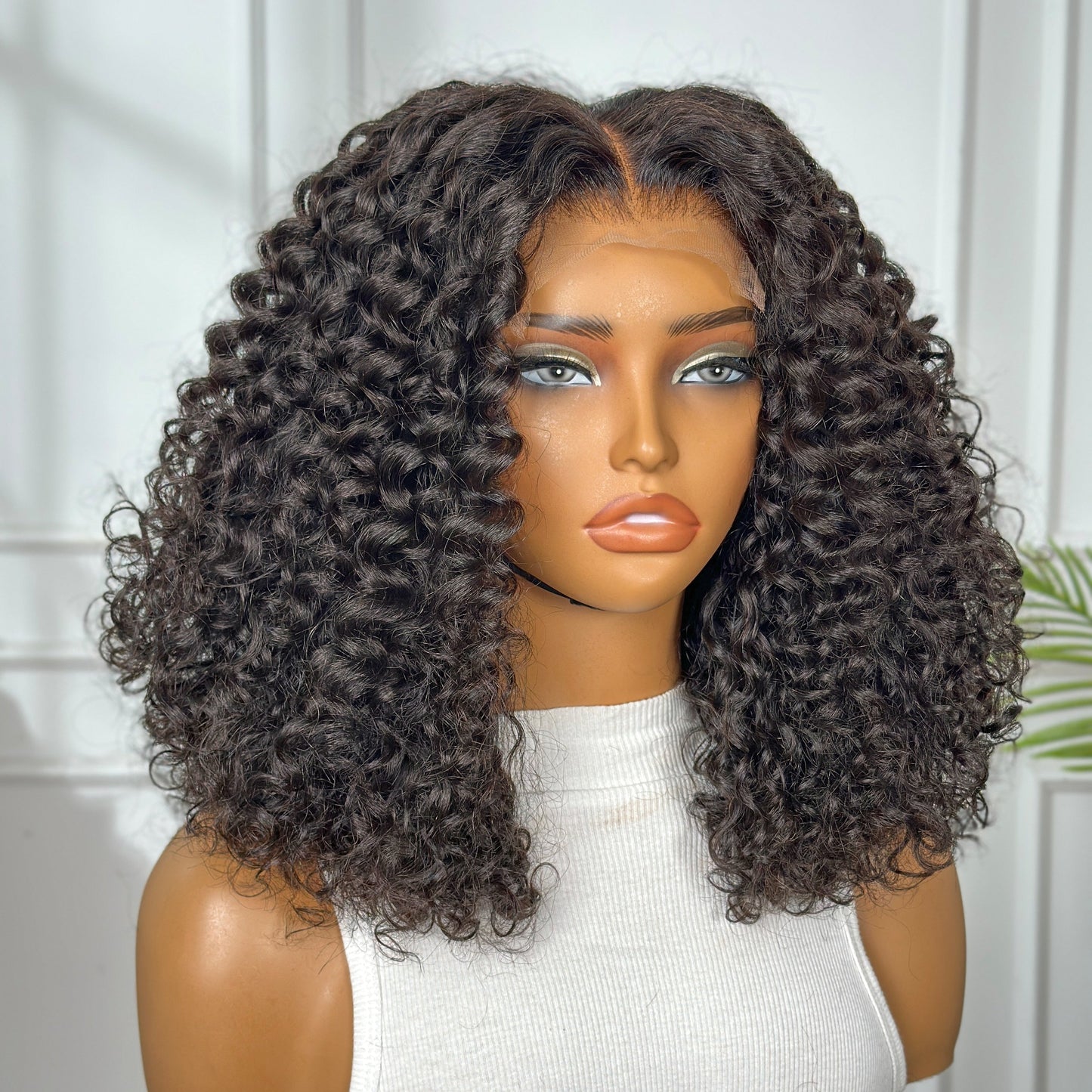 Hot Beauty Hair 5*5 HD Closure Trendy Water Wave Natural Color/ #4 Color/ #TB99J Color Wig