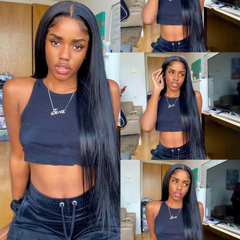 Transparent Swiss HD Lace 13x4 Frontal Lace Wig