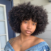 Super Volume Bang Wig With Afro Look