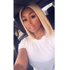 Hot Beauty Hair 1B/613 Blonde Closure Bob Wig