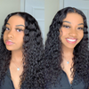 Versatile Wet And Wavy Lace Closure Wig