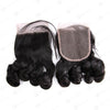 100% Virgin Human Hair 4*4 Lace Closure Loose Wave