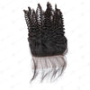 100% Virgin Human Hair 4*4 Lace Closure Kinky Curl