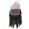 100% Virgin Human Hair 4*4 Lace Closure Kinky Curl