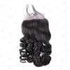 100% Virgin Human Hair 4*4 Lace Closure Loose Wave