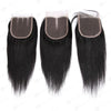 100% Human Virgin Hair 4*4 Lace Closure Straight