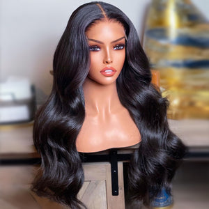 Transparent Swiss HD Lace 5x5 Closure Body Wave Lace Wig