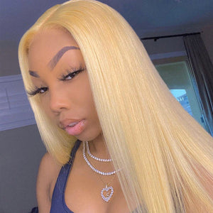 Gorgeous Blonde #613 5x5 Lace Closure Wig