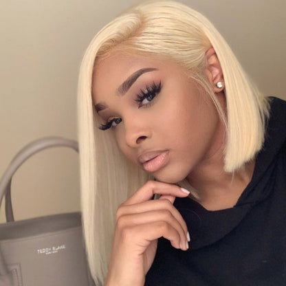 Hot Beauty Hair 613 Blonde 3 Bundles Human Hair Silk Straight