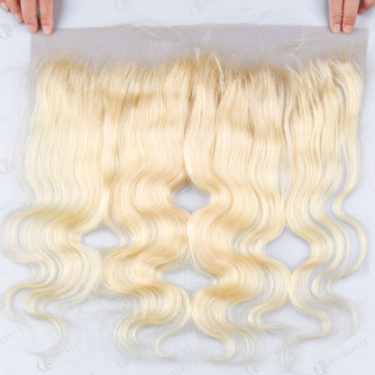 Hot Beauty Hair 613 Blonde 13x4 Lace Frontal Hair Body Wave Closure