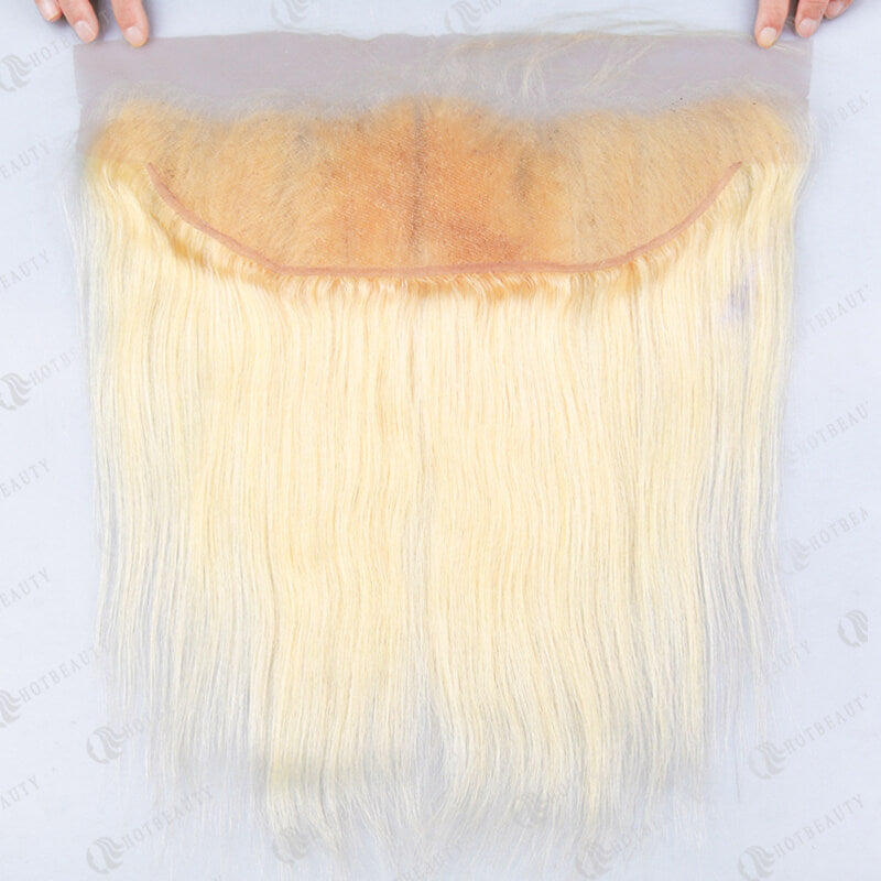 Hot Beauty Hair 613 Blonde 13x4 Lace Frontal Hair Straight Closure