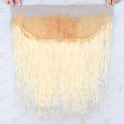 Hot Beauty Hair 613 Blonde 13x4 Lace Frontal Hair Straight Closure