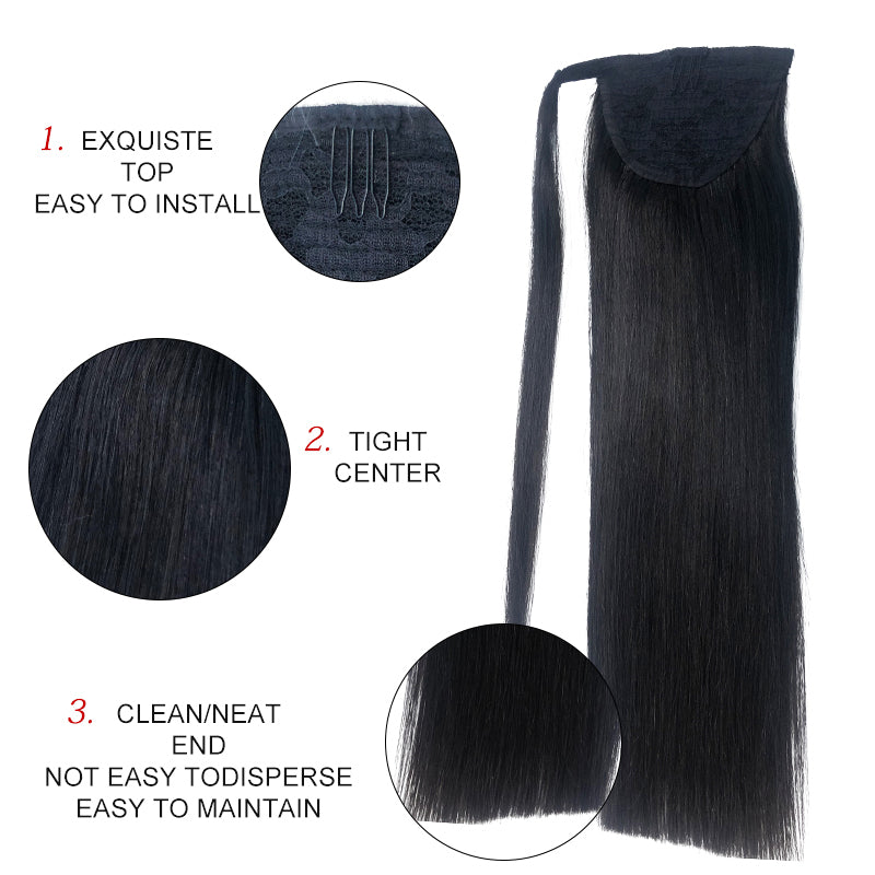 Hot Beauty Hair Ponytail 100% Virgin Human Hair