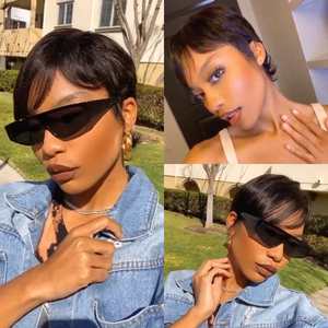 Elegant Pixie Cut Short Hair Bob Wig