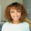 Luscious Bubble Curly Wig With Bangs
