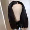 Closure Bob Wig High Density 100% Human Virgin Hair