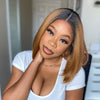 Summer Style Ombre 13x4 Frontal Lace Bob Wig