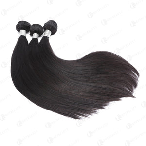 Hot Beauty Hair Peruvian Fuller Silk Straight 100% Virgin Human Hair Weave