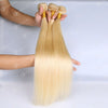 Hot Beauty Hair 613 Blonde 3 Bundles Human Hair Silk Straight
