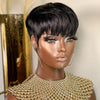 Fashion Pixie Cut Short Fringe Wig