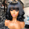 Elegant Closure Lace Wig with Bangs