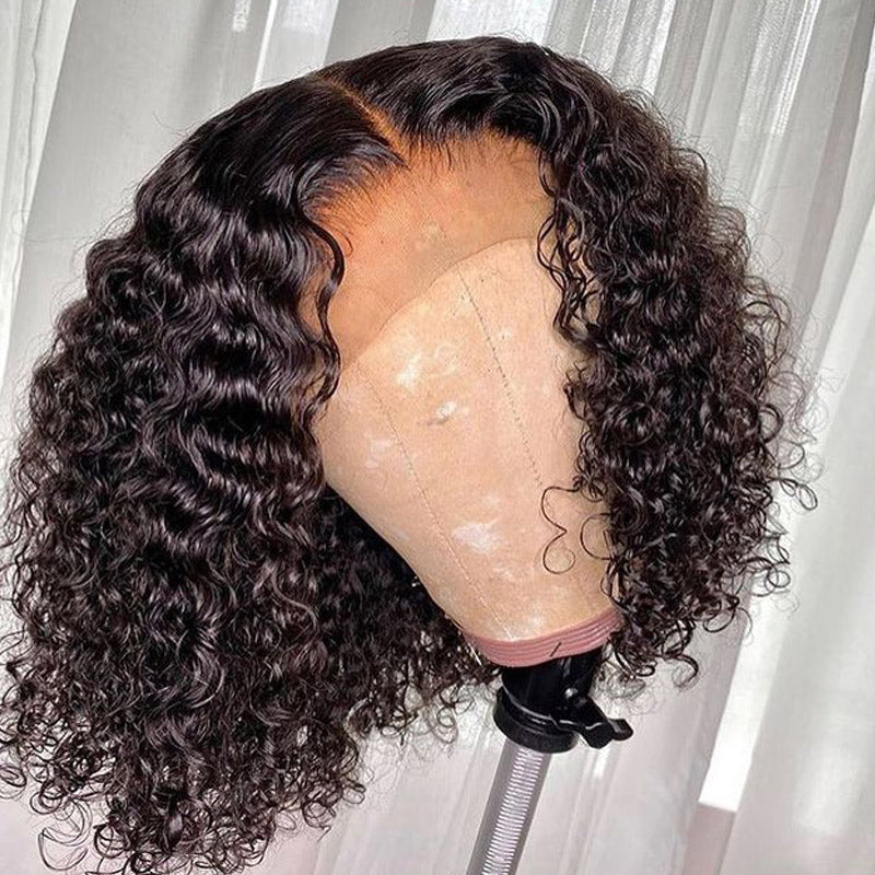 Short Cut Bob Closure Lace Wig