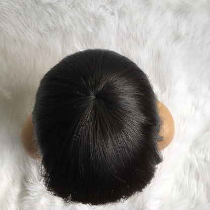 Hot Beauty Hair Bob Wig With Bang High Density 100% Human Virgin Hair
