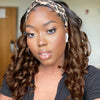 Hot Beauty Hair Chestnut Brown Headband Wig Loose Wave(Get Free Headband Set)