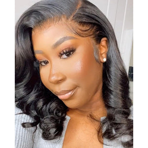 Hot Beauty Hair Gorgeous Frontal Lace Wig Loose Wave