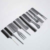 10pcs/Set Professional Hair Brush Comb