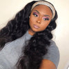 Hot Beauty Hair Headband Wig Body Wave Natural Color(Get Free Headband Set)