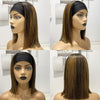 Hot Beauty Hair Gorgeous Highlight Headband Bob Wig(Get Free Headband Set)