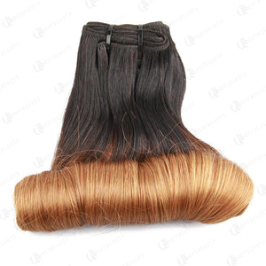 Real Super Double Drawn Funmi Hair Ombre Egg Curl
