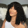 Hot Beauty Hair Super Double Draw Pixie Curl Wig With Spiral Bang